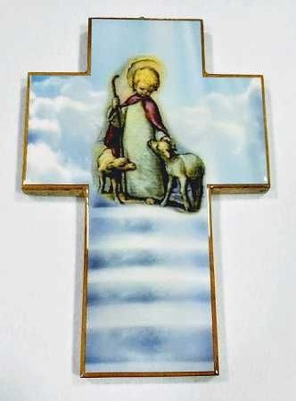 Cruz juvenil Pastorcito con oveja