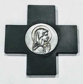 Cruz 13x13 Virgen Niña