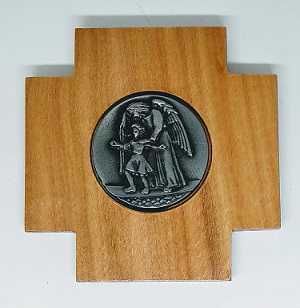 Cruz 9x9 Angel de la Guarda