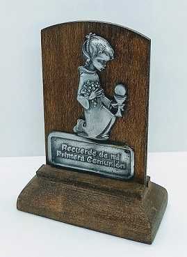 Icono Niña con Copon y Texto 11x7cm