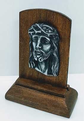 Rostro de Cristo con Pedestal 11x7cm