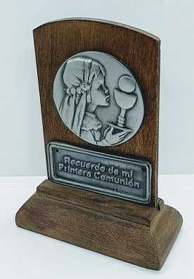 Icono con base - Comunion Nina 11x7cm
