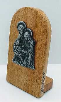 Icono Natural Sagrada Familia 9x6cm