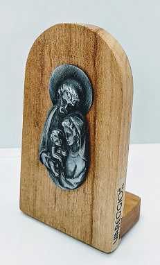 Icono Sagrada Familia II 9x6cm