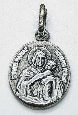 Medalla de plata - Madre de Schoenstatt - 16 mm.