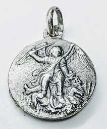 Medalla de plata - San Miguel  -16 mm.