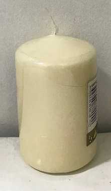 Velón liso aroma vainilla - 12 cm.