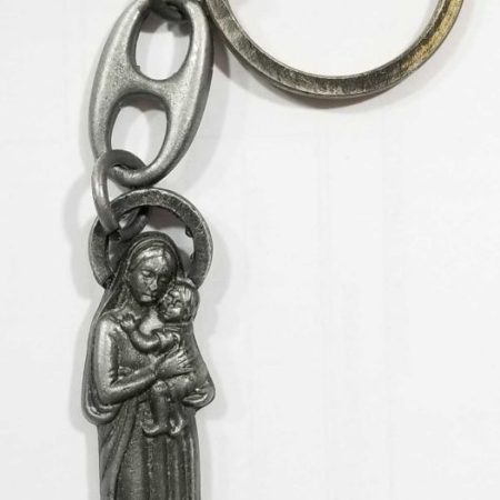 Llavero Virgen con niño