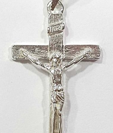 Cruz de plata modelo italiano