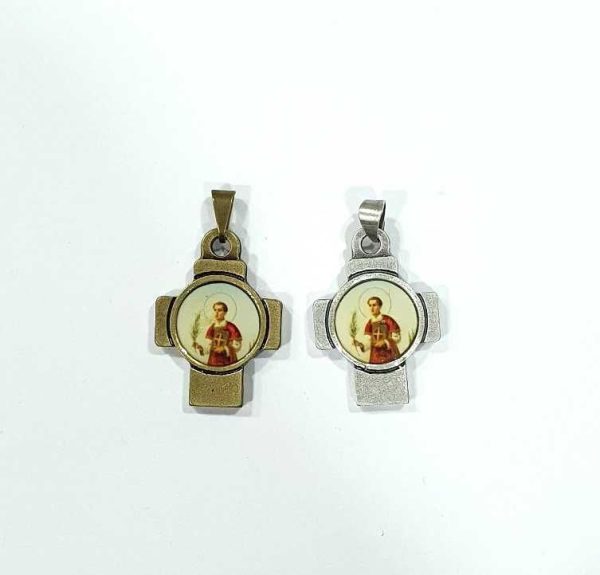 Medallita cruz de San Lorenzo