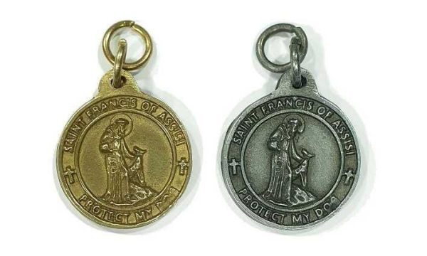 Medalla San Franciso de Asís - Mascota 2 (2,5 cms.)