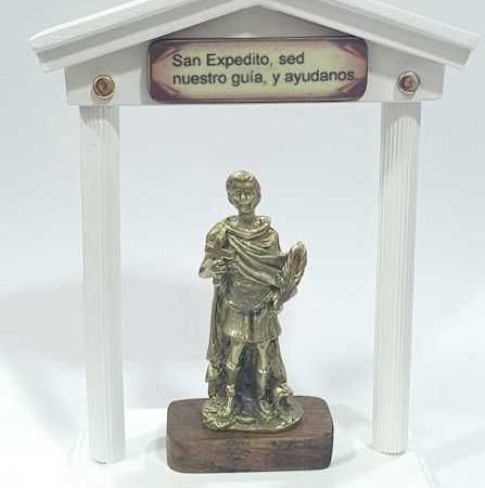 Partenon San Expedito (metal) 16cm