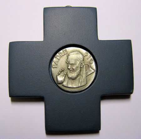 Cruz 9x9 Padre Pio