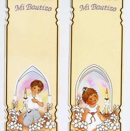 Tarjeta Mi Bautizo (Niña o Niño)
