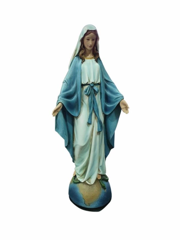 Virgen de los rayos/ milagrosa 36 cm