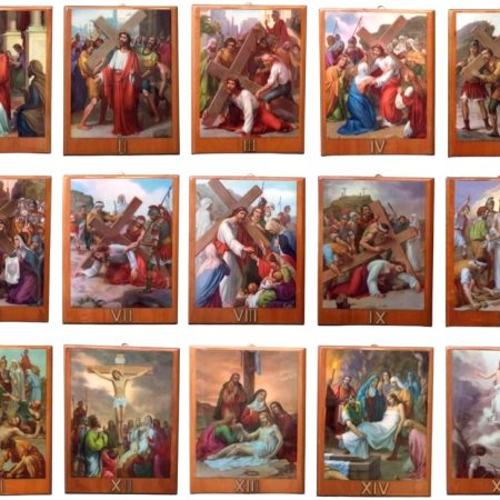 Set Vía Crucis en cuadros #2