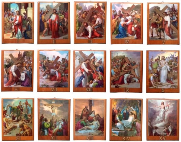 Set Vía Crucis en cuadros #2